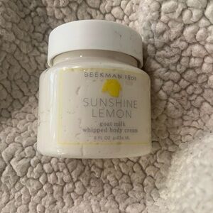 Beekman 1802 Sunshine Lemon Goat Milk Whipped Body Cream 8 fl oz (236 ml) New